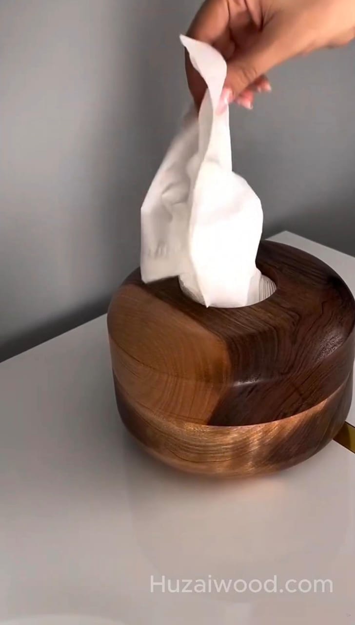 Round Tissue Box
