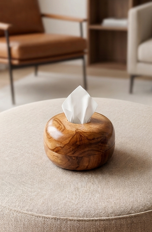Round Tissue Box