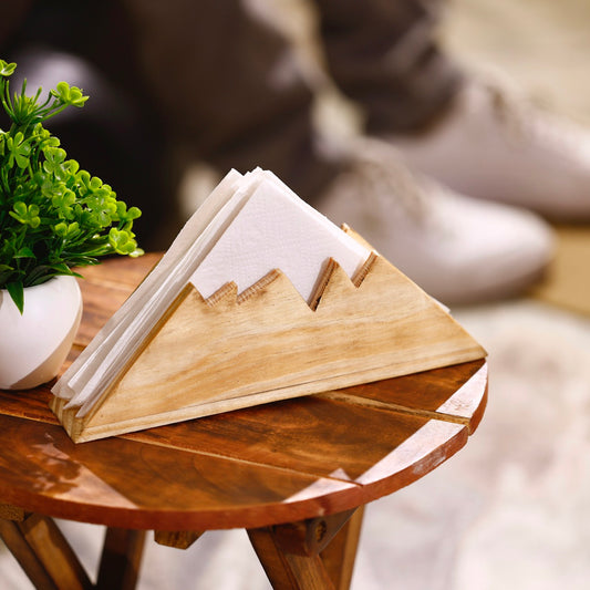Mountain napkin holder