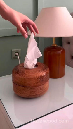 Round Tissue Box
