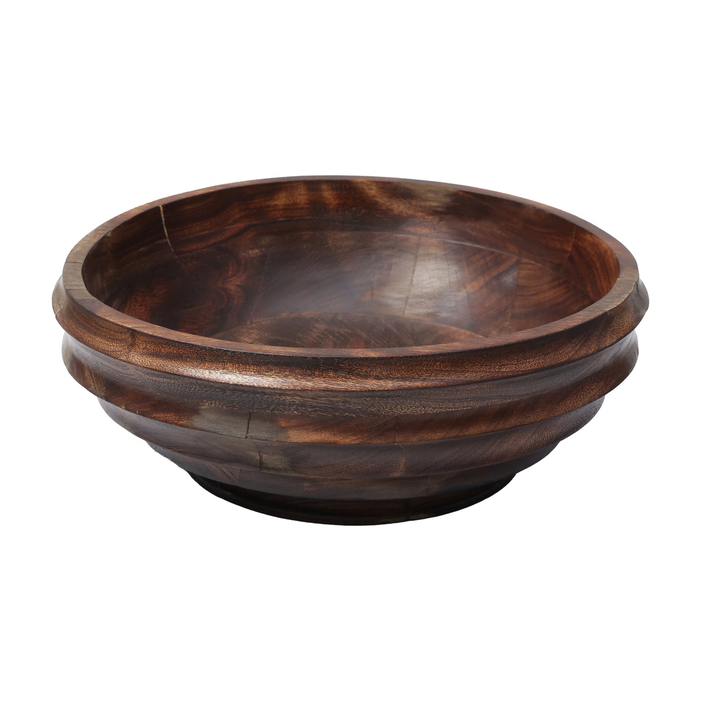 Dark bowl with rings