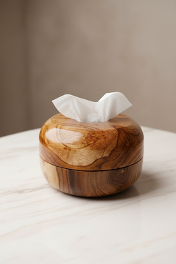 Round Tissue Box
