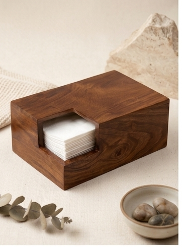Cornar tissue box