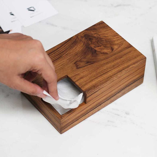 Cornar tissue box