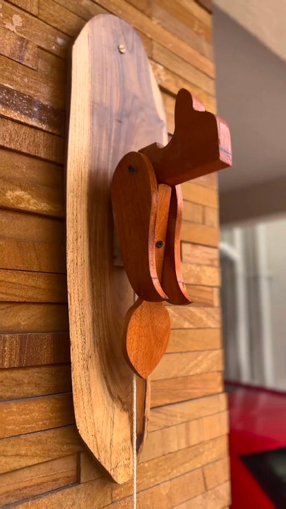 Wooden Woodpeckar Door Bell - Unque Door Bell